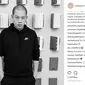 Mengapa Jason Wu memilih untuk mengundurkan diri dari brand fashion Hugo Boss? (Foto: Instagram @jasonwu)