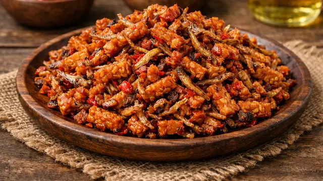 Sambal Goreng Kering Tempe Teri (Foto: ChatGPT)
