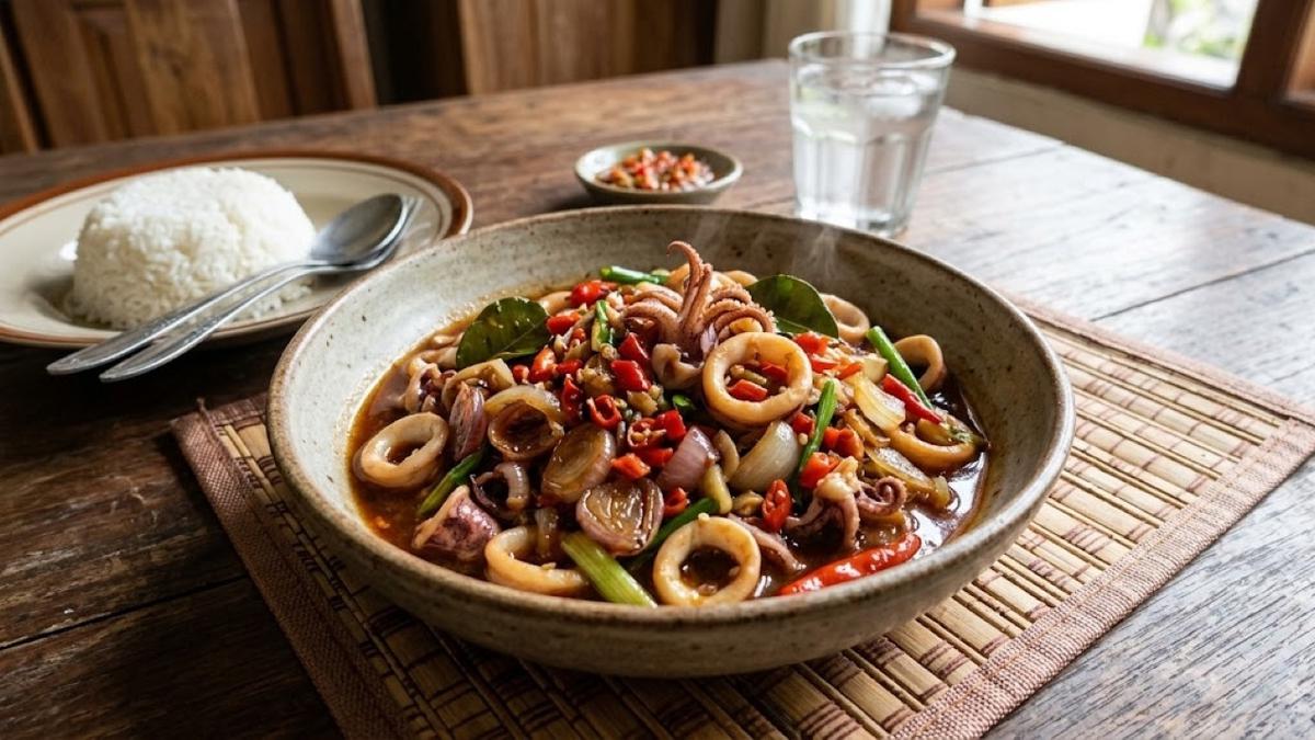 Resep Cumi Tumis Bawang Pedas untuk Menu Akhir Pekan, Tidak Alot dan Kaya Protein
