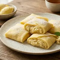 Resep Pancake Durian Tanpa Whipped Cream (AI Generated)