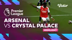 Berita Video, Arsenal Vs Crystal Palace pada Minggu (19/3/2023)