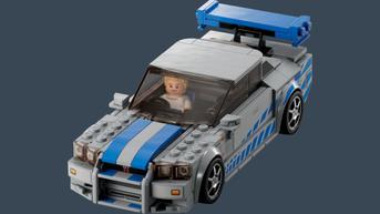 Lego Perkenalkan Mainan Baru Nissan GT-R R34 Lengkap dengan Tokoh Paul Walker