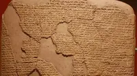 Bahasa Kuno yang Hilang yang Digunakan 3.000 Tahun yang Lalu Ditemukan pada Tablet Tanah Liat Kuno yang Diukir dengan 'Teks Ritual Misterius'. (Sumber: twitter/X @archaeologyart)