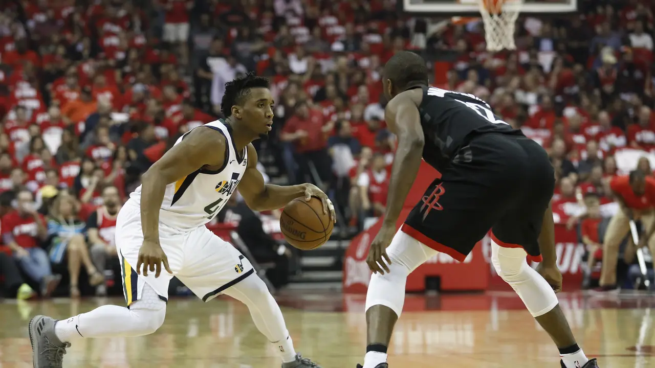 Aksi Donovan Mitchell