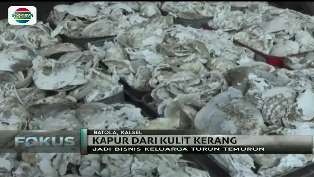 Di Kalimantan Selatan, ada bisnis kapur dari kulit kerang yang dikelola secara turun-temurun oleh keluarga lho. Seperti apa, ya?