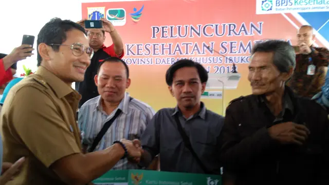 Peluncuran kesehatan semesta JKN-KIS