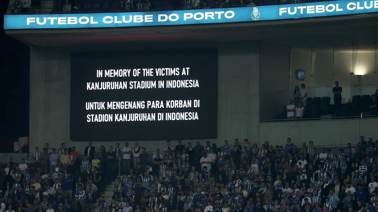 Penghormatan Pemain Liga Champions untuk Korban Tragedi Kanjuruhan
