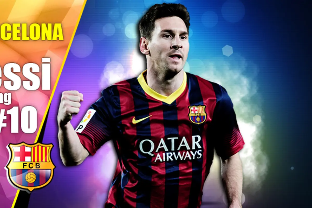 Ilustrasi Lionel Messi