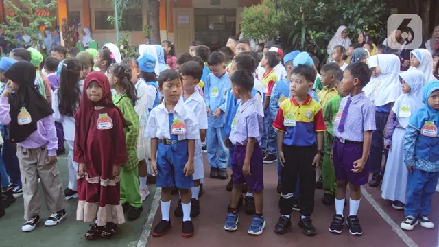 Hari Pertama Masuk Sekolah di SDN