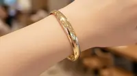 Model Gelang Emas 2 Gram Tanpa Kunci Sambungan untuk Tampil Praktis dan Stylish