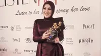 Syahrini di Festival Film Cannes 2025. [@princessyahrini]