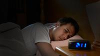 Seseorang yang mengalami kesulitan untuk tidur (Foto.IStock)