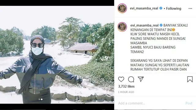 Evi Masamba (Foto: Instagram/@evi_masamba_real)
