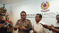 Chief de Mission (CdM) Asian Games 2018, Wakopolri Komjen Pol. Syafruddin (Liputan6.com/Cakrayuri Nuralam)