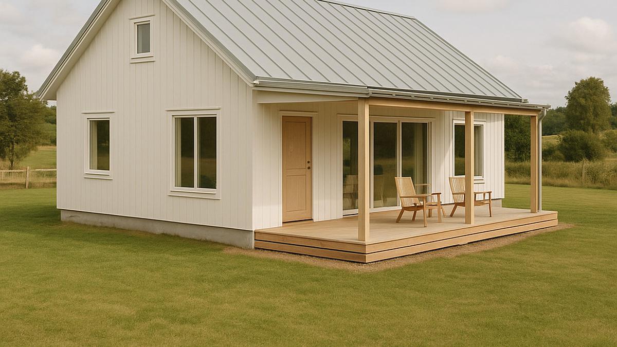 6 Gambar Teras Rumah Scandinavian, Intip Modelnya yang Estetik dan Bikin Nyaman