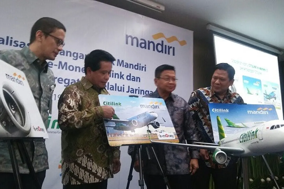 Citilink Indonesia merupakan maskapai pertama di Indonesia yang memiliki dan menggunakan uang elektronik. (Liputan6.com/Dok Citilink)