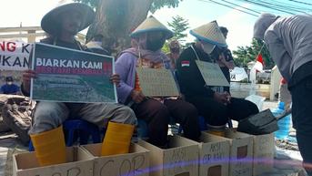 Protes Petani Terdampak Pengembangan PLTA Poso, Mogok Makan hingga Mengecor Kaki