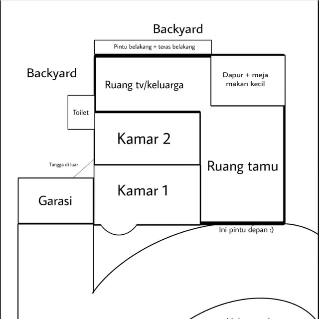 6 Denah Rumah Netizen Bak Arsitektur Profesional Ini Detailnya Bikin Bingung