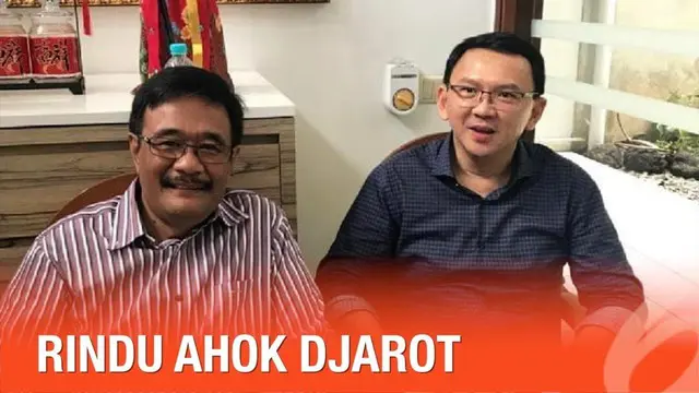 Basuki Tjahaja Purnama (BTP) bertemu dengan Djarot Saiful Hidayat setelah keluar dari penjara. Pertemuan ini diunggah Happy Djarot di akun Instagramnya.