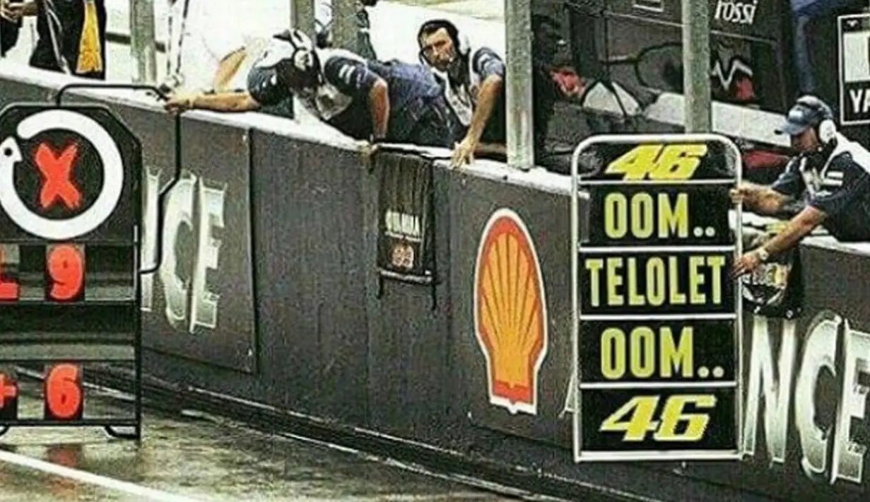 Wabah Om Telolet telah sampai di lintasan Moto GP (Sidomi.com)