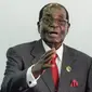 Mantan pemimpin Zimbabwe Robert Mugabe yang meninggal di usia 95 tahun. (AFP)