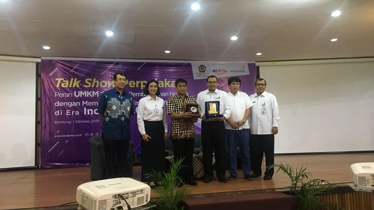 Talkshow pajak PT Biofarma (persero) bersama DJP.