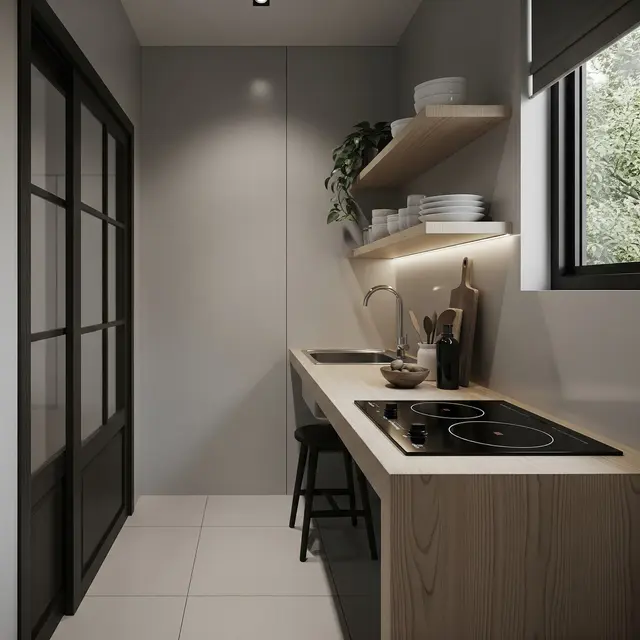 9 Desain Dapur Ala Jepang Minimalis Ukuran 2x2 Meter, Estetis dengan Budget Terjangkau