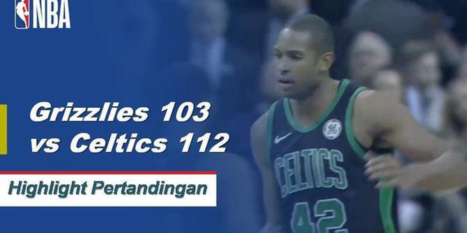 Cuplikan Pertandingan NBA : Celtics 112 vs Grizzlies 103
