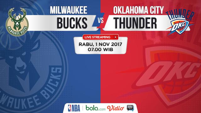 Milwaukee Bucks vs Oklahoma City Thunder