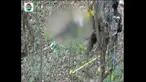 Penemuan mayat berjenis kelamin pria itu bermula saat seorang warga pencari kayu bakar dan rumput melihat korban tergeletak di hutan.