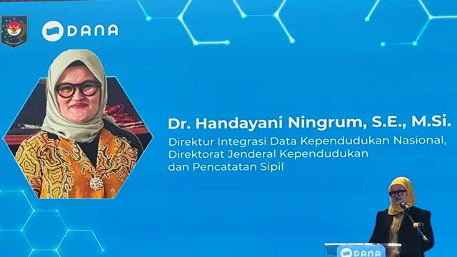 Direktur Integrasi Data Kependudukan Nasional Dukcapil Kemendagri, Dr. Handayani Ningrum