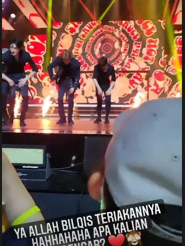 Ayu Ting Ting Menemani Bilqis Nonton NCT Dream (Foto: Instagram @ayutingting92)