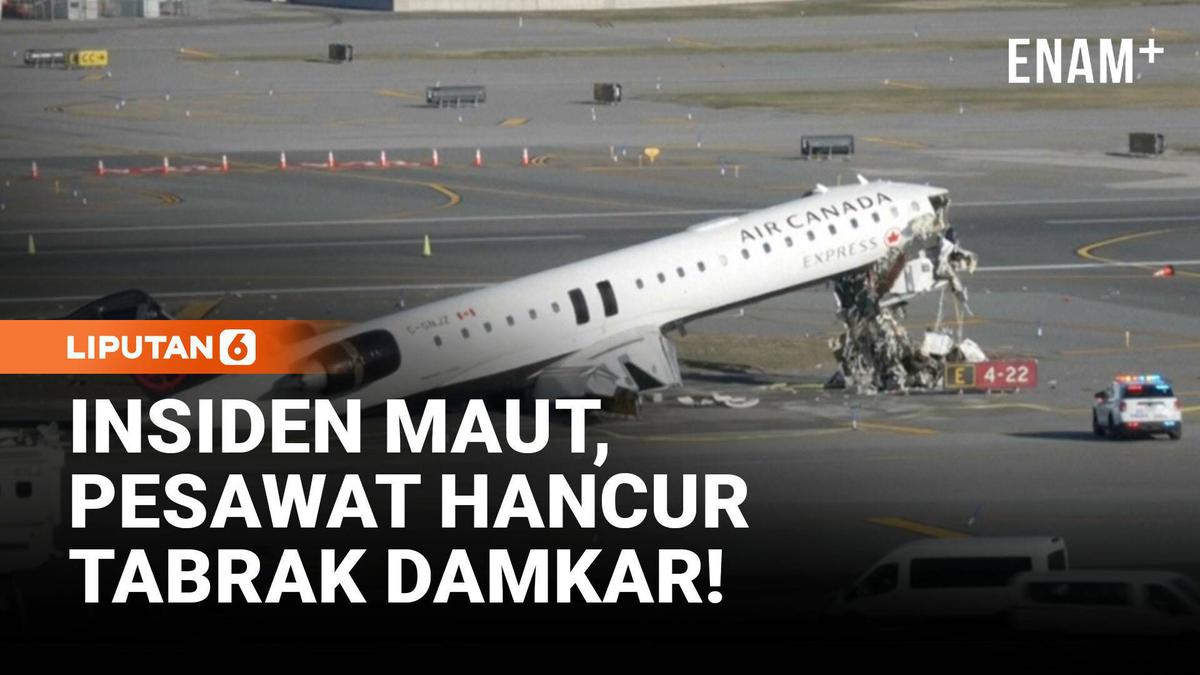 Kronologi Pesawat Tabrak Mobil Damkar di Bandara New York