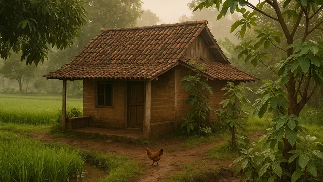 Rumah Kecil di Tengah Kebun