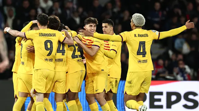 PSG vs Barcelona, Liga Champions