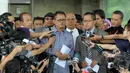 Forum Pengacara Konstitusi mendatangi kantor KPK terkait penetapan Bambang Widjojanto sebagai tersangka, Jakarta, Rabu (28/1/2015). (Liputan6.com/Andrian M Tunay)