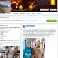 Status terakhir Facebook pilot Hercules yang jatuh di Medan. (Faceebook)