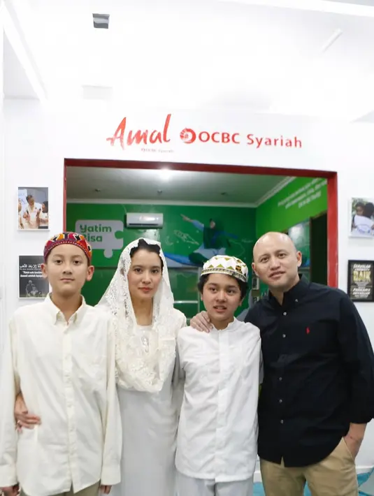 Marcella Zalianty merayakan ulang tahunnya yang ke-45 pada 7 Maret 2025 dengan cara yang istimewa. [@marcella.zalianty].