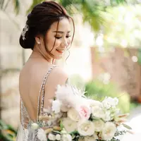 Rekomendasi hand bouquet/copyright&nbsp;Axioo untuk pernikahan&nbsp;Jeo Angelina dan&nbsp;Kendrick Tan