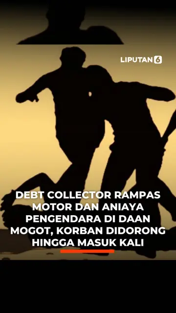 Debt Collector Rampas Motor dan Aniaya Pengendara di Daan Mogot, Korban Didorong hingga Masuk Kali