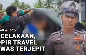 Kecelakaan, Sopir Travel Tewas Terjepit