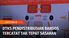 Kementerian Sosial membeberkan temuan Data Terpadu Kesejahteraan Sosial (DTKS) di Command Center Kemensos di Gedung Cawang Kencana, Cawang, Jakarta Timur, usai disorot Menteri Keuangan terkait manipulasi data penerima oleh pemerintah daerah.