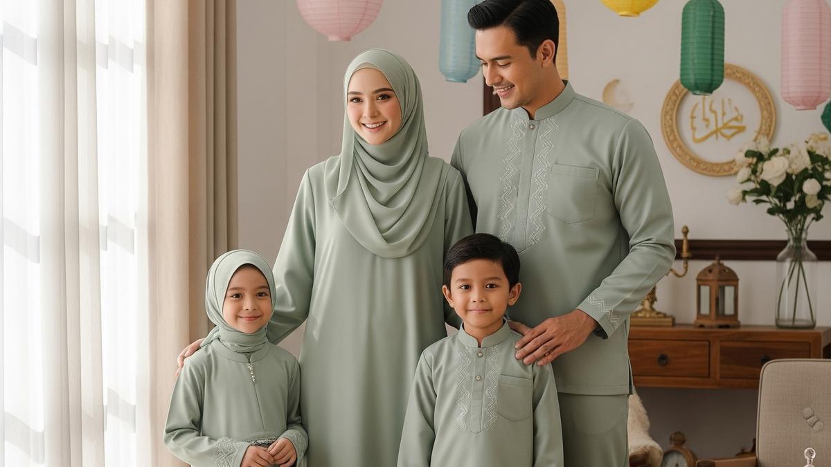 13 Rekomendasi Baju Lebaran, Ide Busana Muslim Modern Nyaman dan Elegan