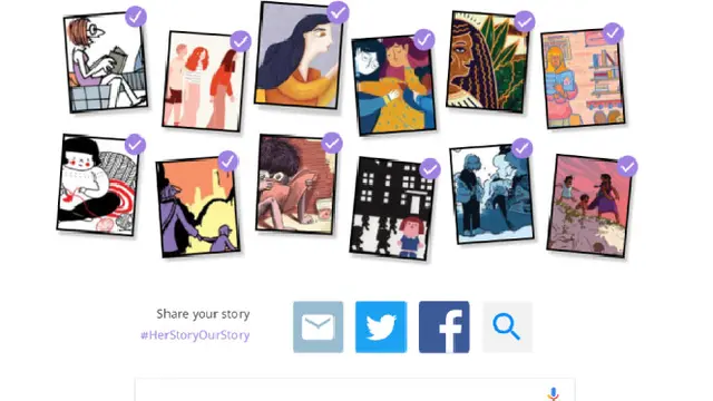 Google Doodle Rayakan Hari Perempuan Internasional 2018