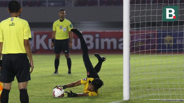 FOTO: Andritany Pahlawan Kemenangan Persija, Tapi Hilman Syah Lebih Banyak Gagalkan Tendangan Penalti