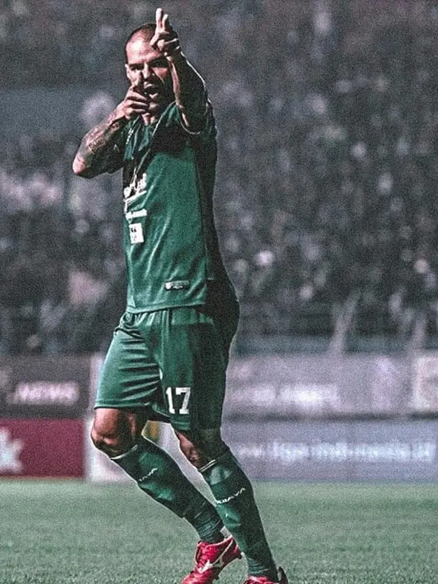 Mundur dari Persebaya, Ini 5 Gaya Ikonik Selebrasi David Da Silva