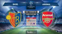 Liga Champions_Basel Vs Arsenal (Bola.com/Adreanus Titus)