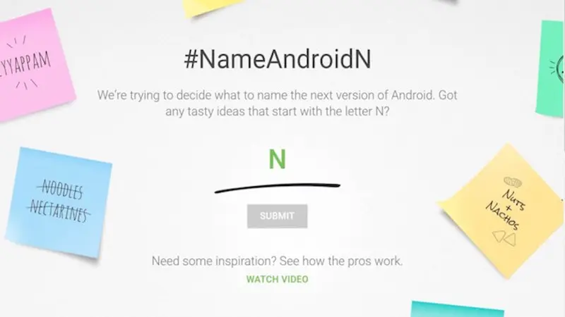 Google Adakan ‘Sayembara’ Pencarian Nama Android N, Mau Ikut?