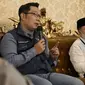 Gubernur Jawa Barat Ridwan Kamil saat menghadiri Rapat Evaluasi dan Monitoring bersama Gugus Tugas Covid-19 Cianjuar di Pendopo Bupati Cianjur, Jumat (24/7/2020). (Foto: Humas Jabar)