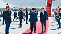 Prabowo Tiba di Paris, Perkuat Kerja Sama Super Strategis Indonesia-Prancis